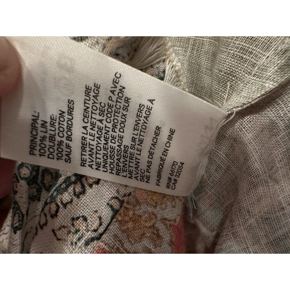 ZIMMERMANN patchwork mini dress ZIM 0 / US 2 Summer Línen‎ Blend